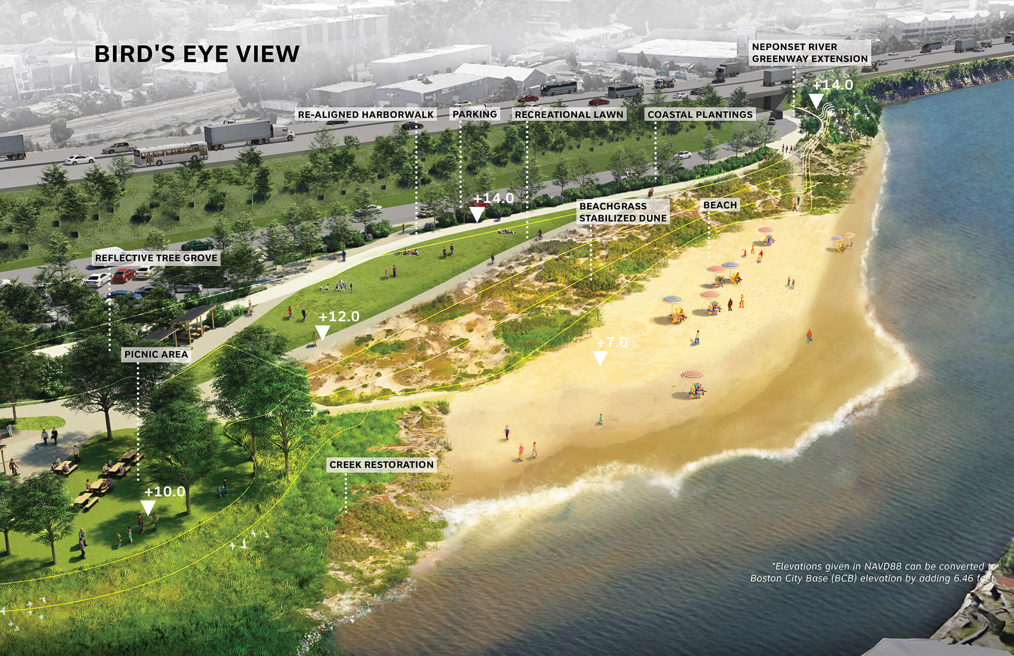 SCAPE's proposal for Tenean Beach in Boston