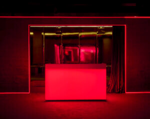 red room in club