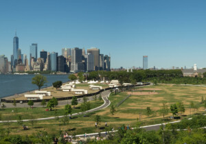 view of governors island