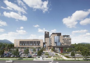 rendering of Cowichan District Hospital