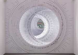 spiral of numbers by Es Devlin