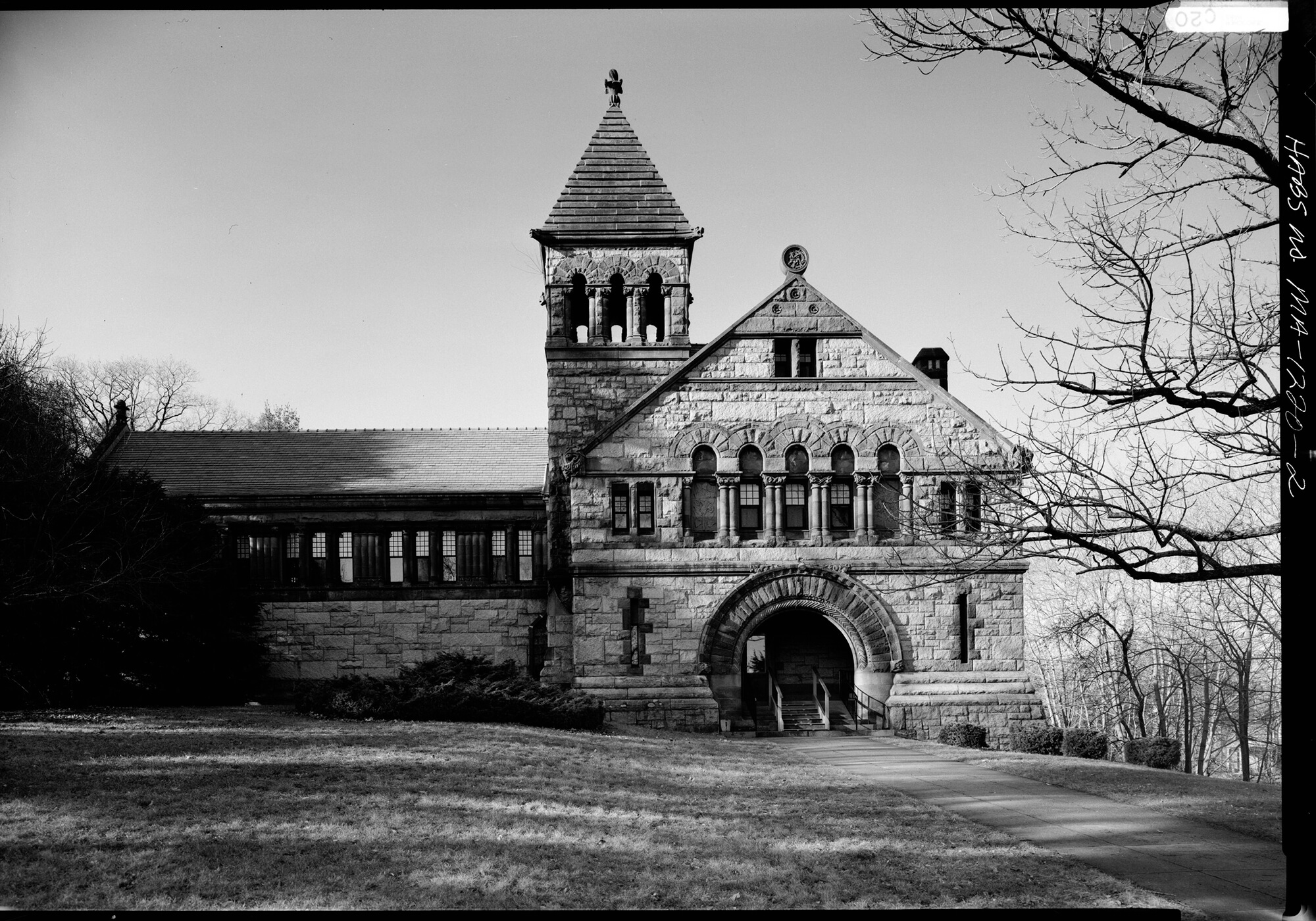 archival image Oliver Ames Free Library
