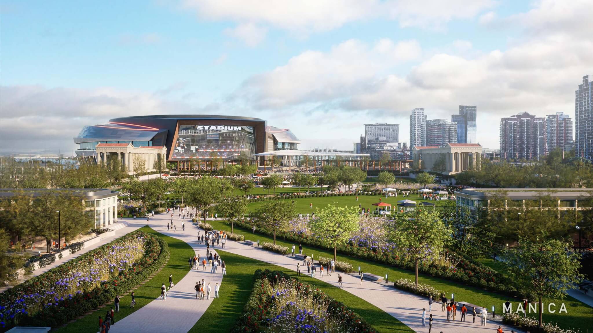Manica-designed Chicago Bears stadium could unravel policy-forward development in favor of a suburbanesque amusement park