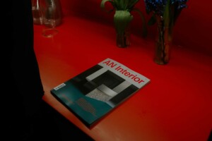 AN Interior magazine on a table
